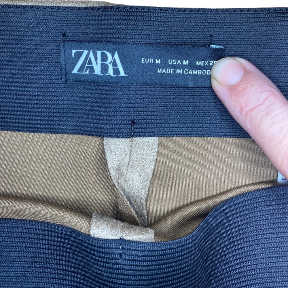 Zara Faux Suede Leggings - Picture 16 of 16